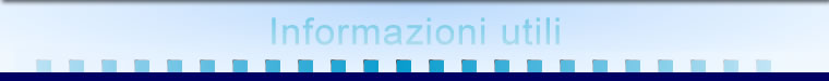 Informazioni utili